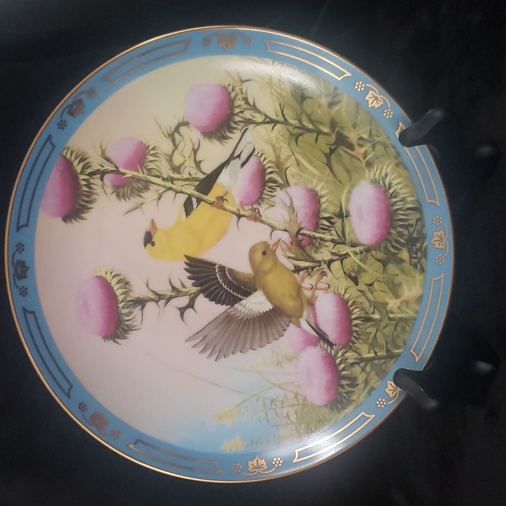 Derk Hansen "Early Arrivals" Decorative Collectible Plate from the Danbury Mint